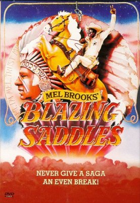 Liepsnojantys balnai / Blazing Saddles (1974)