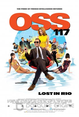 Agentas 117: Rio neatsako / OSS 117 Lost in Rio (2009)