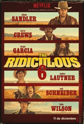 Nevykėlių 6 / The Ridiculous 6 (2015)