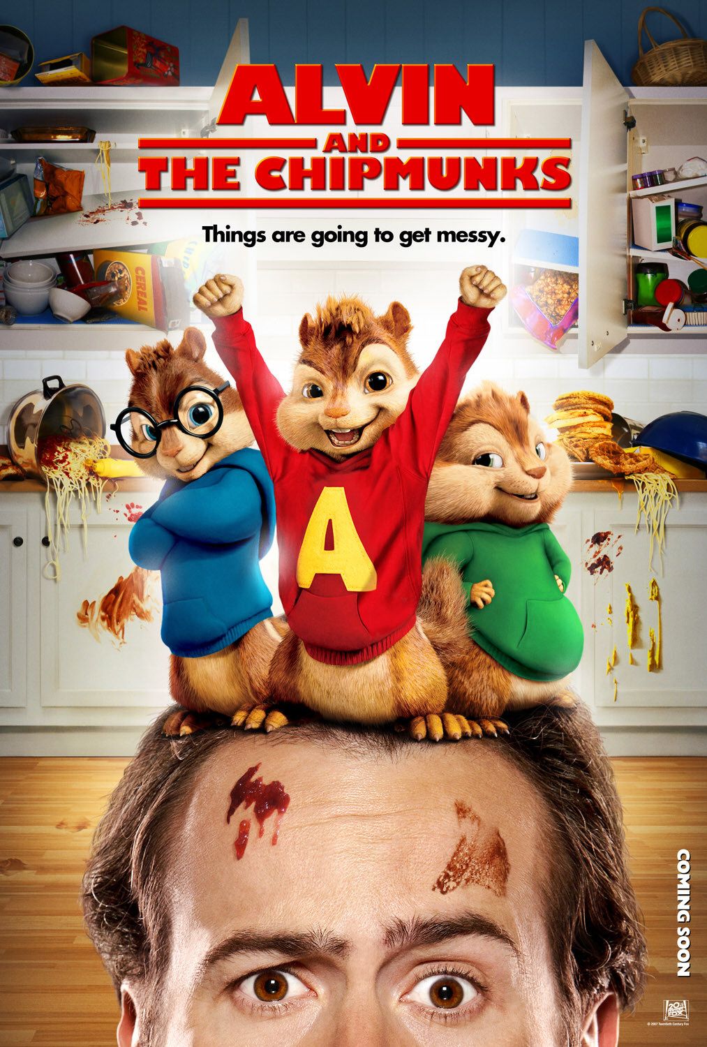 Alvinas ir burundukai / Alvin and the Chipmunks (2007)