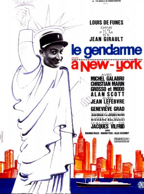 Žandaras Niujorke / Le Gendarme A New York (1965)
