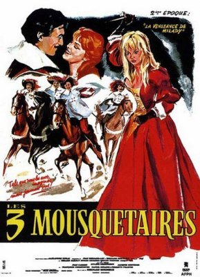 Trys muškietininkai: Miledi kerštas / Vengeance of the Three Musketeers (1961)